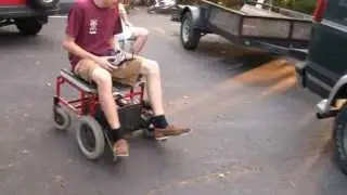 HOMEMADE REMOTE CONTROL WHEELCHAIR
