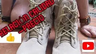 🦄 🦄BOTAS MILITARES | color tan | BARATAS | DESIERTO DE MONTA&Ntilde;A|COLOR ARENA