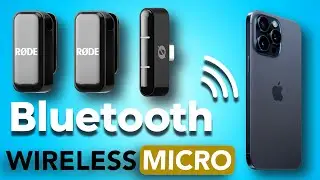 RODE Wireless Micro , Conectar micrófono Bluetooth a iPhone / Micrófonos inalámbricos para Celular