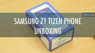 Распаковка Samsung Z1 &mdash; смартфон на базе ОС Tizen