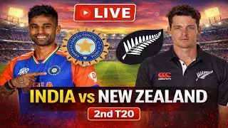 india vs new Zealand 2nd t20 Live