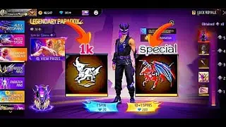 FREE FIRE MOCO STORE(Animation)📌Dragon Rider 🦖 LEGENDARY PARADOX🔥