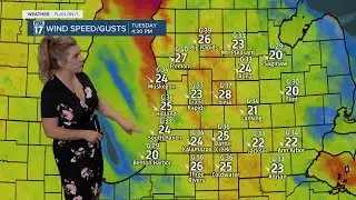 Tuesday morning forecast 5.2.23