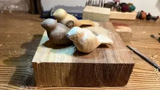 Live Wood Carving 20 minutes - Focus, Chill, Relax