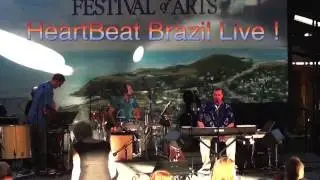 HEARTBEAT BRAZIL at Laguna Festival Of The Arts - Comecar De Novo