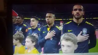 England Vs Brazil Wembley Stadium 2017 - Mascots