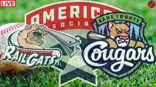 Gary SouthShore RailCats vs Kane County Cougars American Association Baseball Live Game Cast & Chat