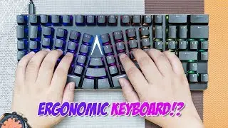 X-Bows Ergonomic Mechanical Keyboard Review - Silent Gateron Brown