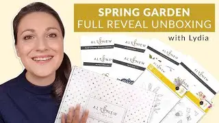 (Unboxing) Explore Spring Garden Stand-Alone Dies Release with Lydia!