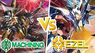 Stand Up! V-Premium: Machining (Megacolony) vs. Ezel (Gold Paladin) | Cardfight!! Vanguard