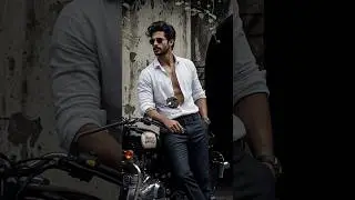 Distinguished Indian Man & Vintage Bike 🏍️✨