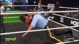 Bossman Slam Destroyed Edge #WWE2K22