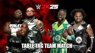 Dudley Boyz vs The New Day - WWE 2K25