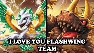 Skylanders Imaginators - S2 Bash & Jade Flashwing GAMEPLAY - I LOVE YOU FLASHWING! TEAM