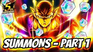 17000+ CHRONO CRYSTALS SUMMONS FOR ORANGE PICCOLO & TAG GAMMAS 🔥🔥 | Dragon Ball Legends