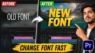 Font Replacement in Premiere Pro Projects | Step-by-Step Tutorial