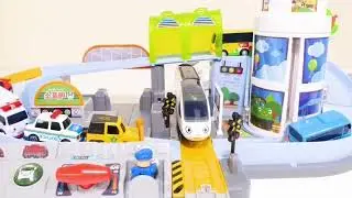 Kids toys video train and cars playing video #childrenvideoforkids #kidstoys