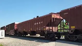 CN 3166 leads a very late and long 399