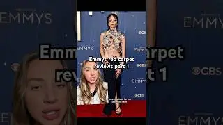 Emmys red carpet looks reviews part 1 💖 subscribe for part 2 #emmys2025 #redcarpet