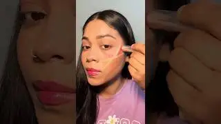 How to contour face🔥🥰 #shorts #contour  #makeuphacks #beautytiips #fypシ゚viral #explorepage
