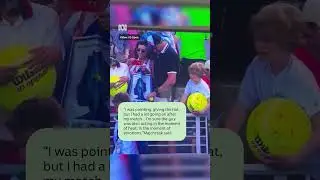 The US Open hat-snatching CEO has apologised | ABC NEWS