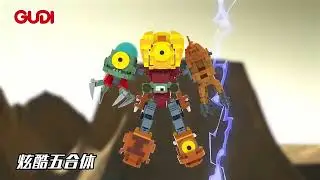 Plants vs Zombies 2 Building Blocks Figures Combiner Zombot GUDI Official EA PopCap Toy