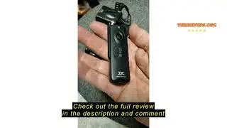 Review JJC Radio Wireless Remote Control Shutter Release for Canon EOS Rebel T7 T6 T5 EOS R50 V R6 M