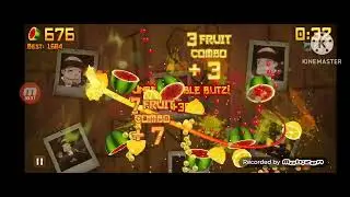 Fruit Ninja Classic Reaching Level 21