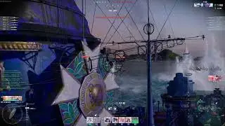 World of Warships Clan Battle (Season 18) &ldquo;Sirenidae&rdquo; [NH] vs [-SF-]