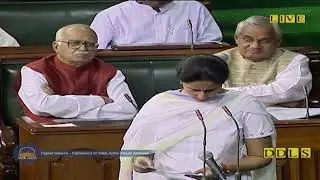 OATH OF SMT  PRENEET KAUR FOR 13th LOK SABHA IN 1999