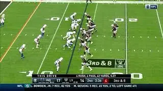 Kenny Moore INSANE One Handed Interception | Colts vs Raiders
