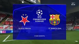 Slavia Prague vs FC Barcelona FC 26 PredictionUCL Matchday 7 Full Gameplay [PS5]
