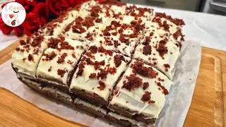 Простой торт «Красный бархат» в блендере ❤️🍰 | Без миксера | Легкий рецепт мягкого торта