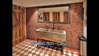 🔥WP080-R Red Brick PU Wall Panel | A Timeless Bestseller🔥#fauxstone #interiordesign
