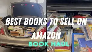 Book Haul: Scan Books With Me| Best Books To Sell On Amazon For Great Profit (Prices, Ranking +More)
