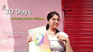 I&rsquo;m Starting from ZERO 😭 &mdash; Join My 30-Day Korean Challenge🌸#koreanchallenge  