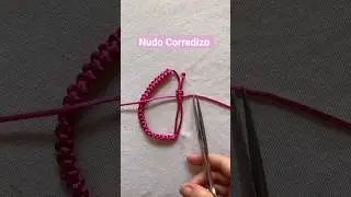 ABRE Y CIERRA tus pulseras FACIL con este nudo. #macrame #DIY #tutorial #handmade