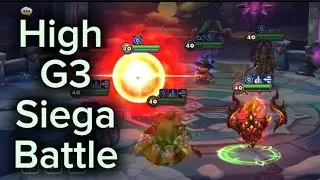 High G3 Siega Battle  ⚔️ Amity ⚔️  G_STRING ⚔️ Faco ⚔️SummonersWar⚔️