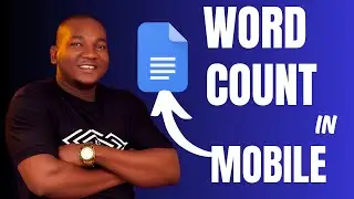 Find out Word Count in Google Docs Mobile App for iPhone in 1 Minute | Google Docs Mobile Tutorial