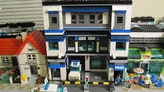 Custom Lego Police Station Modular MOC