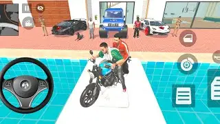 🥰Franklin Papa ko 1️⃣ Ful Modified Blue Mahindra Bolero 🚗 Gift Diya🎁 in Indian Theft Auto Simulator🎮