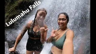 Steph hikes Lulumahu Falls Hiking Trail
