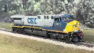 Overland Models (2012 run) CSX YN2 C60AC 667 w/ LokSound