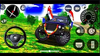Modified Mahindra Thar😈Games:Indian Black Thar (Gadi Wala Games) Car Game Android Game - #2026
