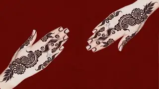 Very Easy And Latest Mehndi Design|| New Design|| #Mehndi #henna