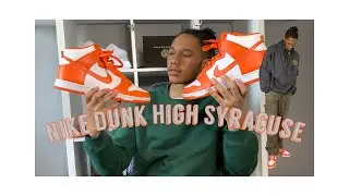 Nike Dunk High Syracuse  2021! Styling, Unboxing, Review, and On feet
