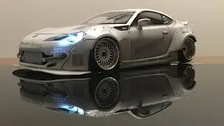 Tamiya Toyota GT86 mit addiction Rocket Bunny