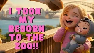 Reborn Baby at the Zoo!! 🐒🐘 Zoe & Sophie&rsquo;s Wild Day Out