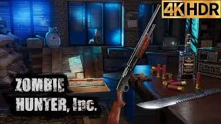 Zombie Hunter inc demo playthrough 4k HDR