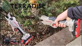 TERRADISE Electric Pruner | Powerful Handheld Electric Pruning Shear